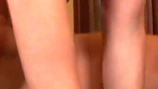 Girlfriends have fun in an interracial threesome taking a big cock in the ass