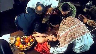 Vintage gangbang hot porn video