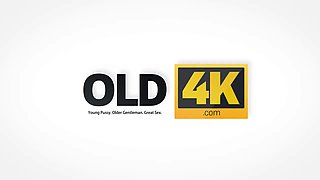Old4k. mesmerizing miss performs naughty porn with senior partner