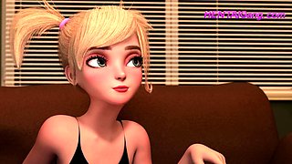 3D FUTA - Horny Dickgirls Rough ANAL - 2024 Animation