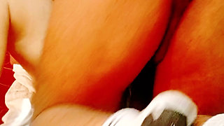 Rich Fuck to 70 Year Old Mif, I Put a Huge Dildo in Her and Then My Cock