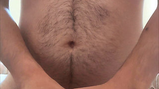 Playing with my masturbator