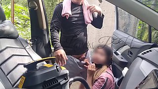 Maid Fucked by Her Boss Almost Caught Outdoor SexPinay Viral