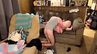 Dumb 18yo Blonde Slut Takes BWC in Homemade Teen Video