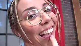 Delilah Strong Jizz ON My Glasses