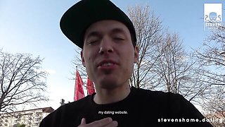 Jessii Van Riva and Steven's pussy eating scene by Steven Shame