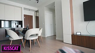 Step Son Backs To Home And Meets With New Stepmommy