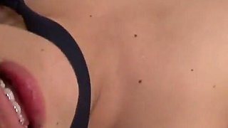 Sexy Thai Na comes back from college and has decided to have some fun with the boy's cock