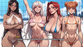 Beach Volleyball & Bikinis- Shadows of Ambition #17 - Gameplay