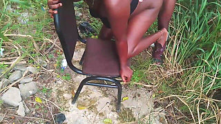 She Was on My Fan Harvesting Cassava Before I Come and Meet Her