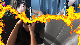 Femdom Ruined Orgasm Double Cumshot
