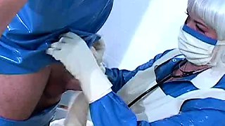 Femdom fetish handjob
