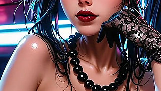 Neon Vixen’s Cyberpunk Fuck - Ai-generated