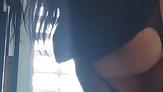 Flirty and Big-ass Stepmom, Only Fans in Slow Motion, in the Kitchen