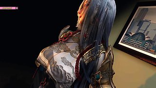 Shenhee Seduce the Big Cock Commander - 3D Animation