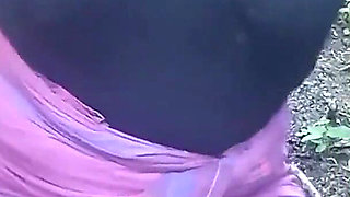 Squeezing My Boobs Twisting My Nipples Peeing Outdoors