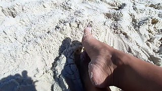 Black Amateur Explore Hot Foot Fetish