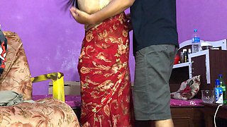 Asian Babe in Saree Gets Rough Sex