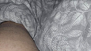 Step mom hand slip into step son dick without shame