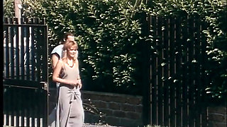 Vintage threesome hairy pussy fucking threesome party