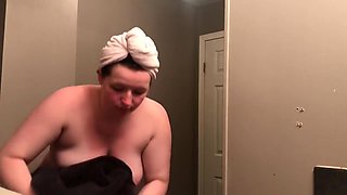 22 Year old Wife cheating on me so im making her famous -bathroom spy cam
