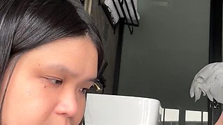 Cute Chubby Asian in Bikini