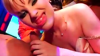DRUNKSEXORGY - Sexy pornstars taking dicks in public