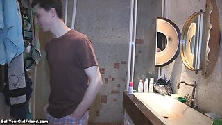 Kira's Skinny Heat Erupts in Wild Kinky Triple Passion