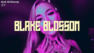 Goth Whore Blake Blossom Loves Getting Her Shaved Pussy Stretched