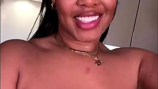 Gorgeous mom shows her big natural tits