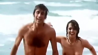 All The Nude Scenes From Nudist Movie Naked Love in Hot Sand