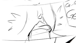 Rogue the Bat Teen Step Sister Gets Fucked by Friend Sonic Sex Comic Dub