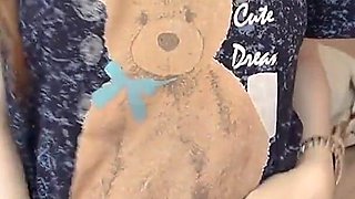 Teen Girl Masturbates After School and Brings Herself to Orgasm - Real Nipple Orgasm