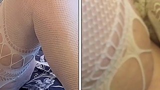 Angelic Granny’s Heavenly Vibrator Fuck & Orgasm