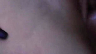 Stepbrother went crazy, he bought a big dildo for my birthday