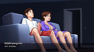 step sister and anon make hot seen in summertime saga part 7