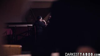 DarkestTaboo.com - A kinky brunette seduces her boss for a hard pussy fuck