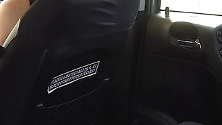 Beauty Squirts All Over the Cab Czechtaxi_com - E001