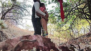 Fast Time College Girl and Boy Having Sex in the Forest Jungle