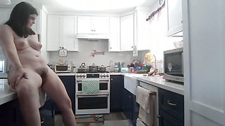 surprise steamy kitchen fuck by Philp Sevenheart for horny little pregnant Amelia Everheart:
