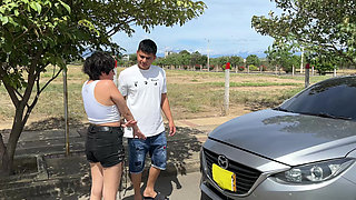 Girl with Her Car Stranded, so I Decide to Help Her in Exchange for It She Takes Me to Her Apartment and Lets Me Fuck Her