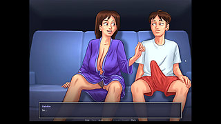 MILF StepMom Creampied by Stepson - Summertime Saga Ep 4