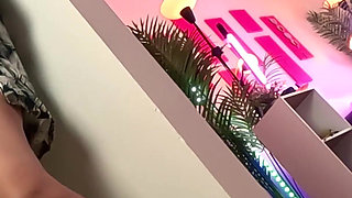 Amazing Stocking Fetish with Her Femboy with Amazing Scene!