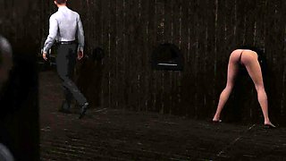 Cuckold's Glory Hole Passion in Brunette Heat