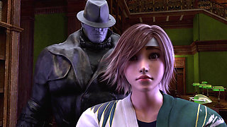 Naughty ASUKA Gets Roughly Punished in the Library by MR. X (Exclusive Sex Anime)