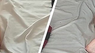 Blowjob with Amateur Wife, Hairy Pussy, Big Ass. Romantic Foreplay Amateur Couple.