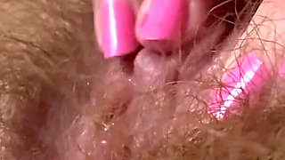 Monster Hairy Pussy Masturbation Huge Clitoris