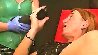 Mistress Luciana & TS Monique the BBC and the Double Fist Part 1