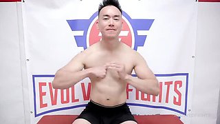 Madison Sky Takes James Bang's Big Cock - Blonde Babe Dominated in Hardcore Wrestling Sex