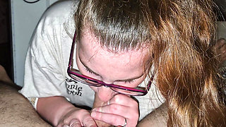 I got the Best blowjob from my hot stepdaughter when I went to kiss her good night